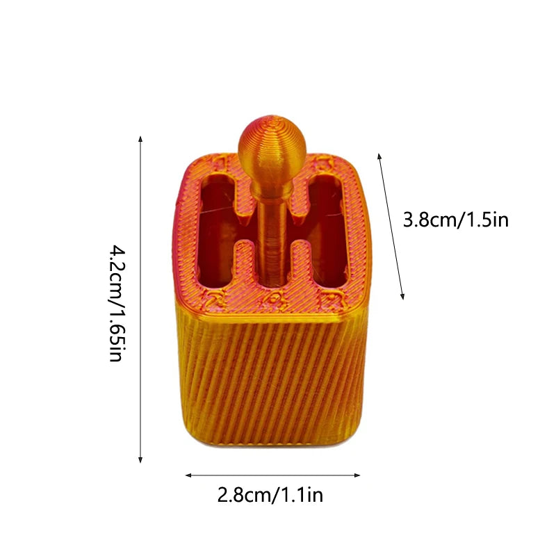 3D Printed Manual Gear Shifter Fidget Toy Stress Relief Relaxation Desk Ornament Car Model Simulation Transmission Paddle