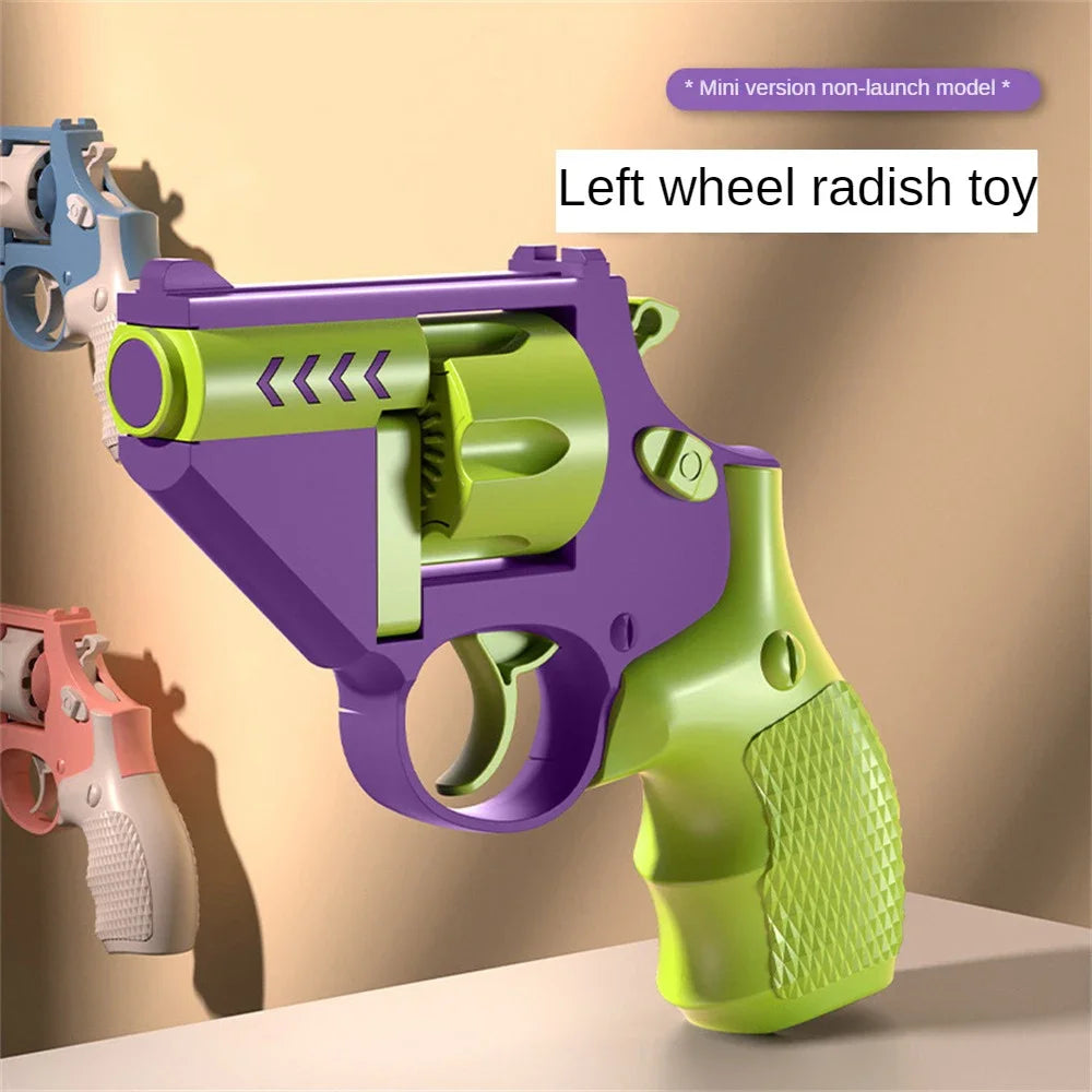 Fidget Toys 3D Printed Mini 1911 Fidget Blaster Stress Relief Toys for Adults Rotatable Design Suitable Anyone Best Gift