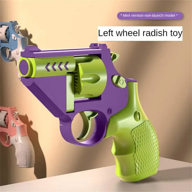 Fidget Toys 3D Printed Mini 1911 Fidget Blaster Stress Relief Toys for Adults Rotatable Design Suitable Anyone Best Gift