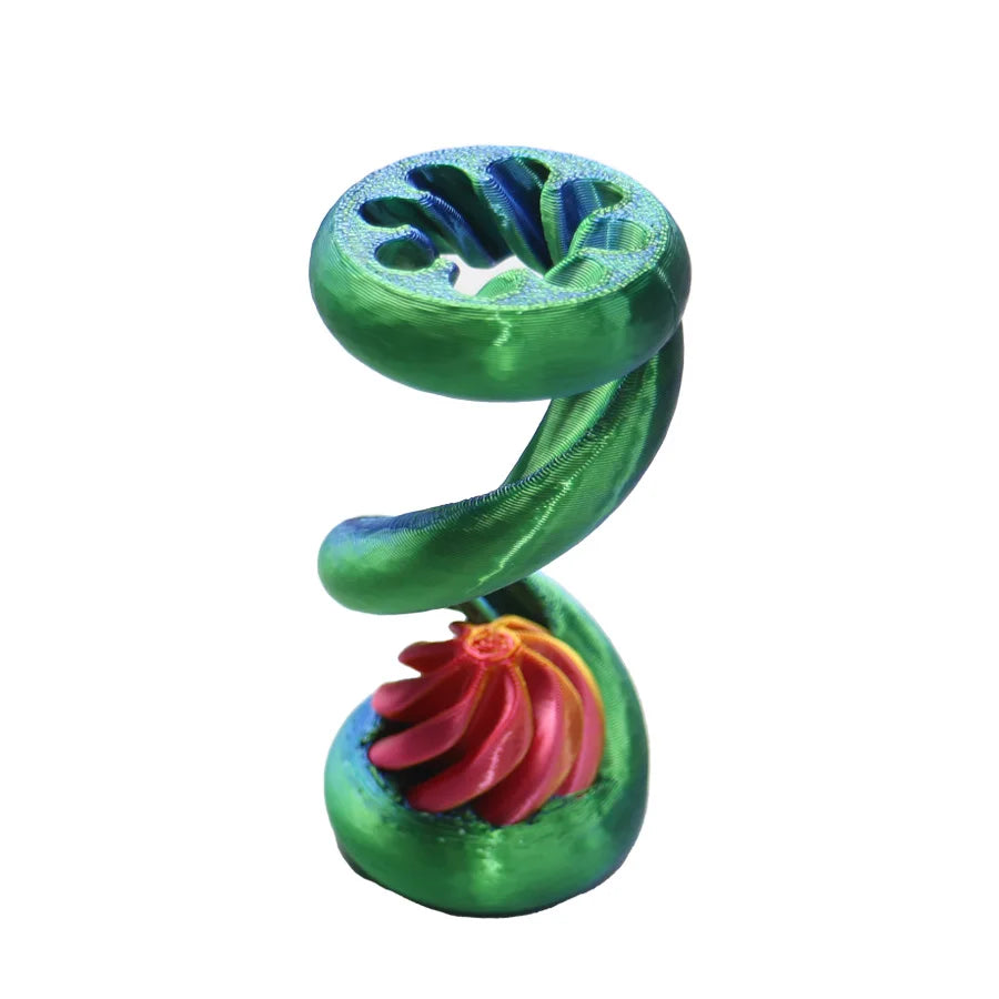 1pc 3D Printed Fun Spiral Toy, Leisure And Relaxation Toy ,Desk Ornaments