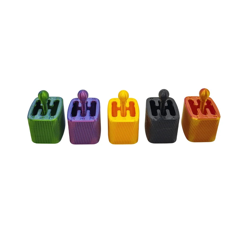 3D Printed Manual Gear Shifter Fidget Toy Stress Relief Relaxation Desk Ornament Car Model Simulation Transmission Paddle