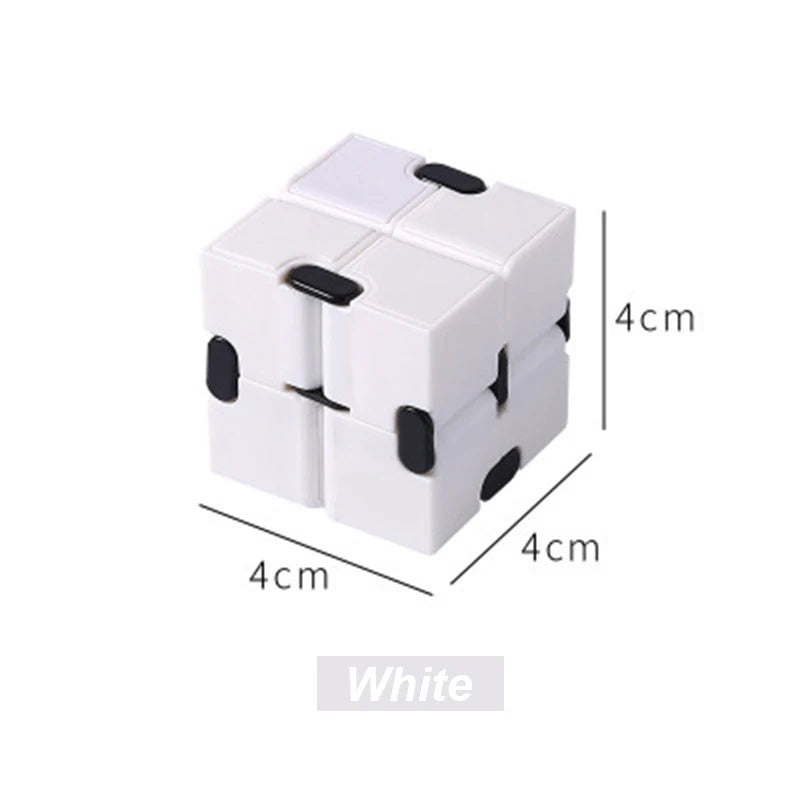 Infinity Cube Fidget Toy - Anti-Stress Relief Puzzle for Adults & Kids