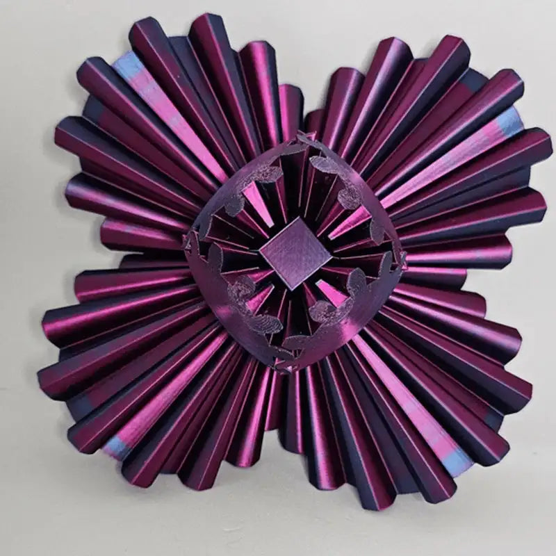 3D Printed Gear Ball The Steampunk Whirling Wonder Fidget Printed Stress Relief Toys Wonder 3D Printed Spin & Relaxing Ball