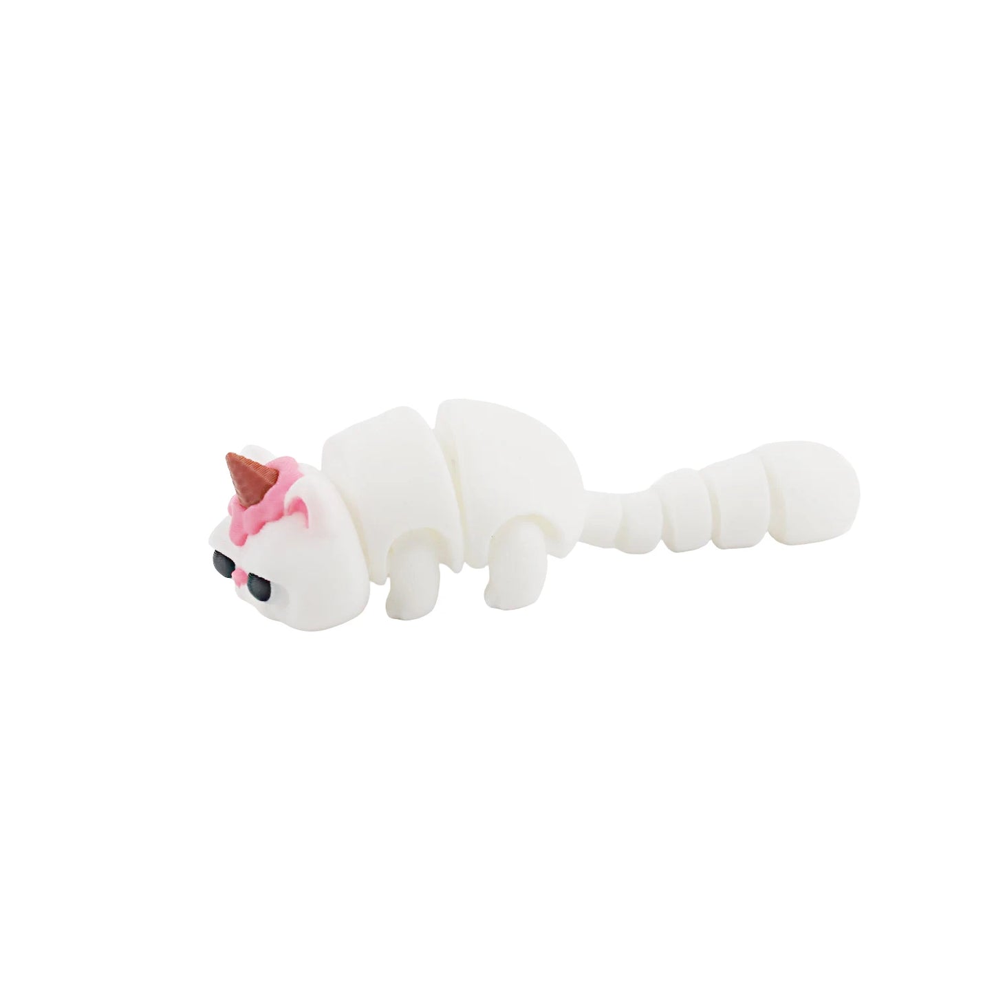 3D printed candy cat, 3D printed small gift, figurine model, decorative ornament toy