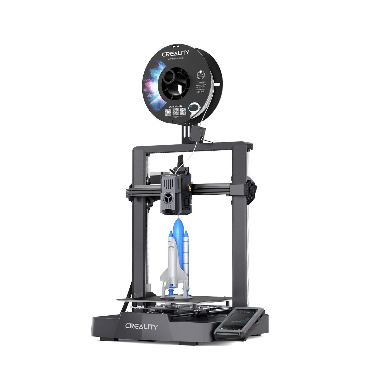 Creality Ender 3 V3 KE 3D Printer with 250mm/s High-Speed Printing CR Touch Auto Leveling Sprite Direct Extruder Auto-Load Fil