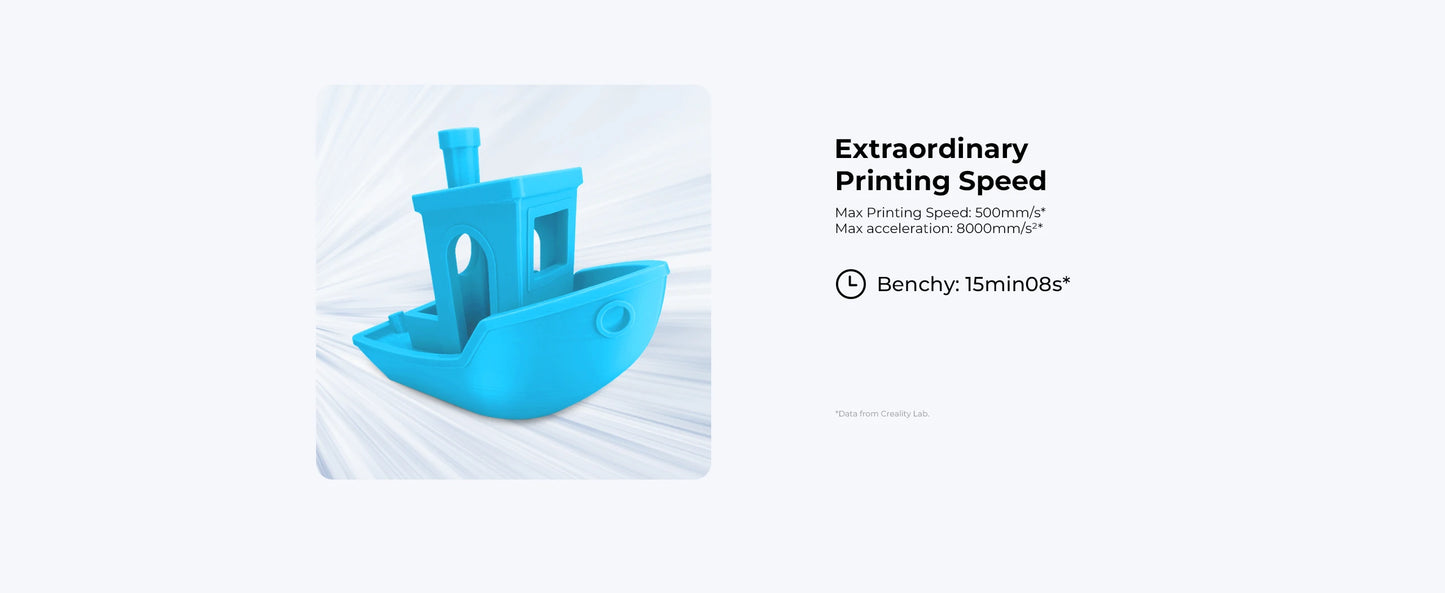 Creality Ender 3 V3 KE 3D Printer with 250mm/s High-Speed Printing CR Touch Auto Leveling Sprite Direct Extruder Auto-Load Fil