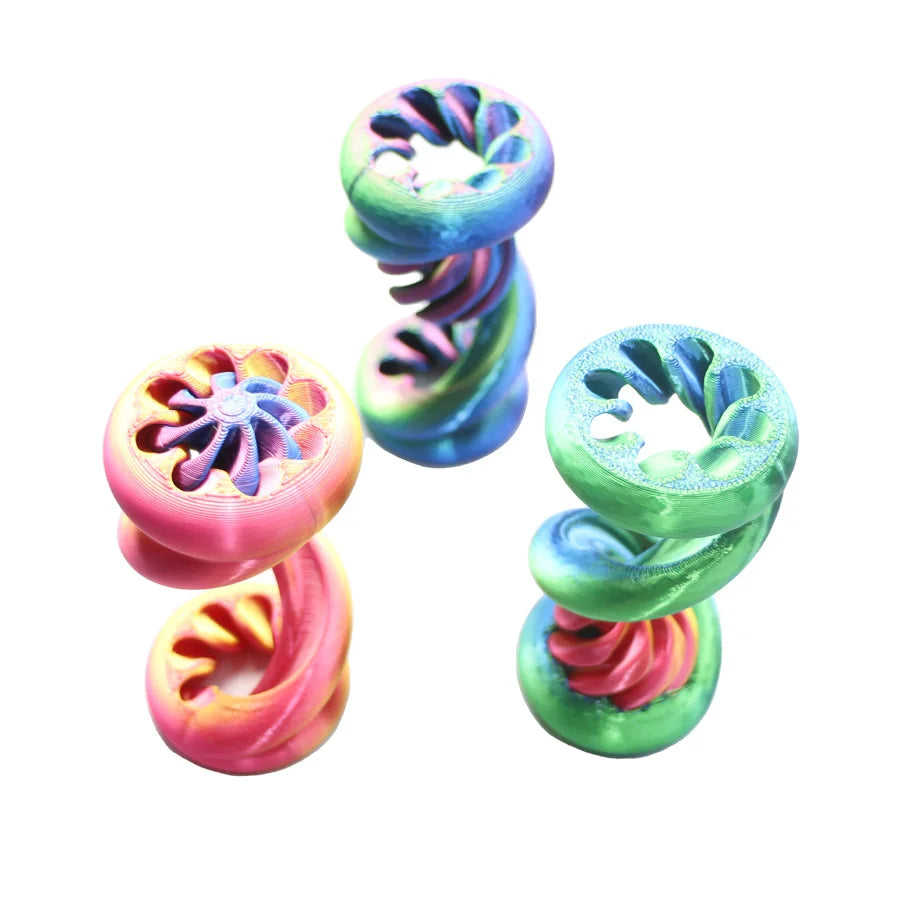 1pc 3D Printed Fun Spiral Toy, Leisure And Relaxation Toy ,Desk Ornaments