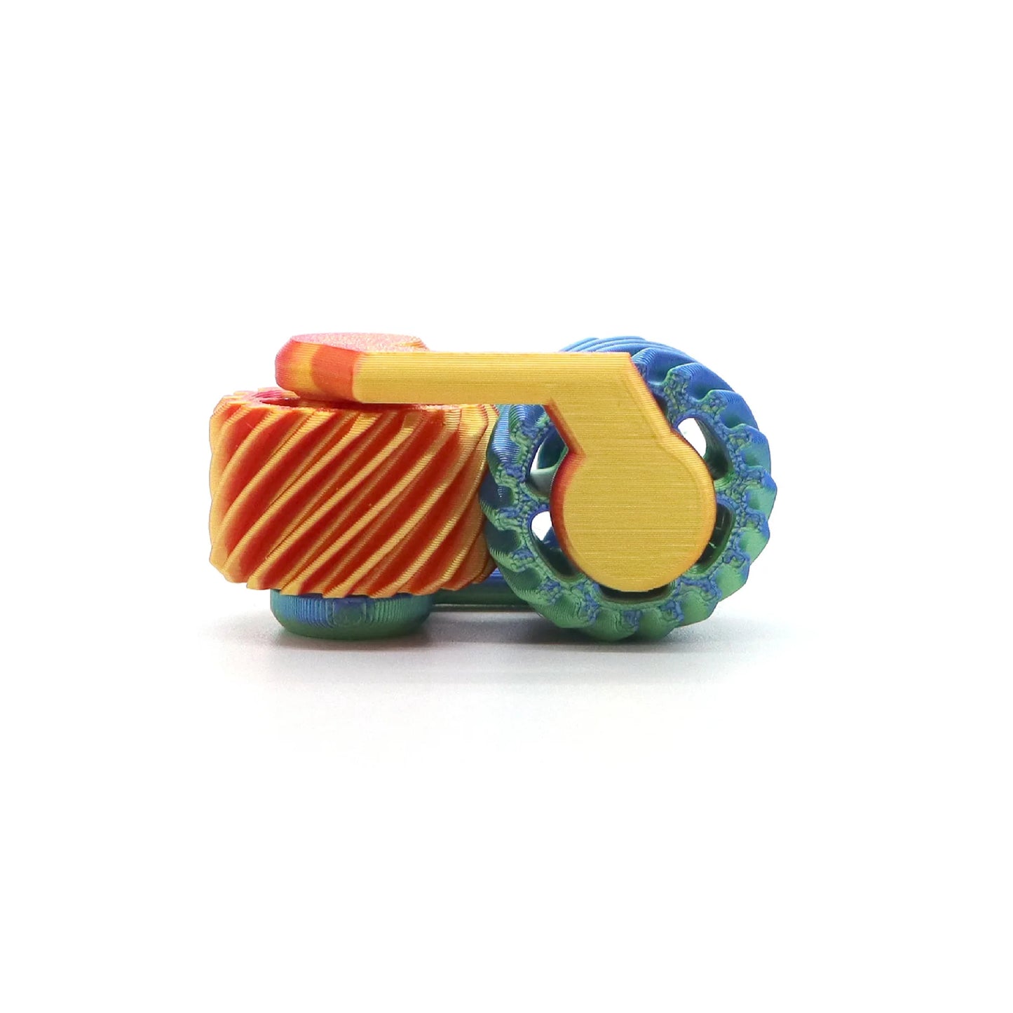 3D Printed Fidget Spinner Miniature Fingertip Gear Stress Relief Toy for Top