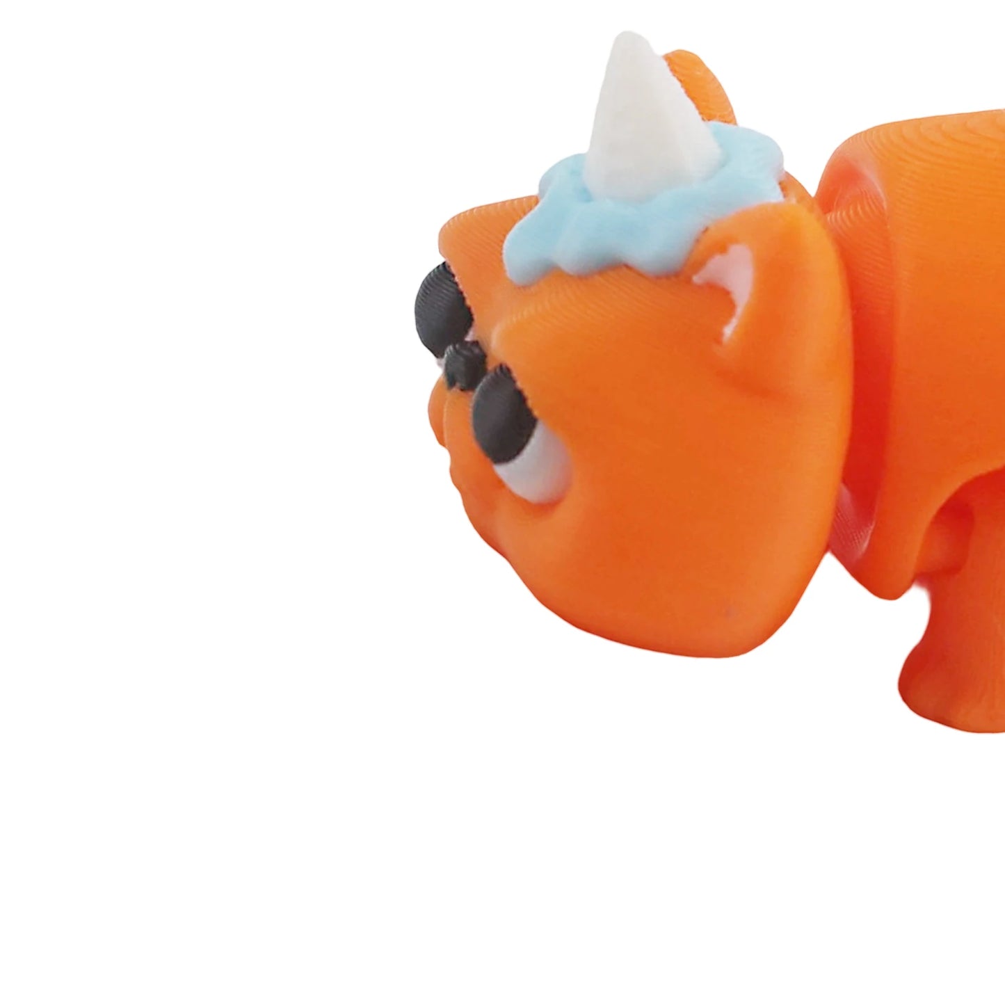 3D printed candy cat, 3D printed small gift, figurine model, decorative ornament toy