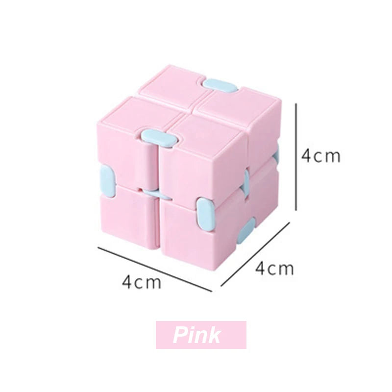 Infinity Cube Fidget Toy - Anti-Stress Relief Puzzle for Adults & Kids