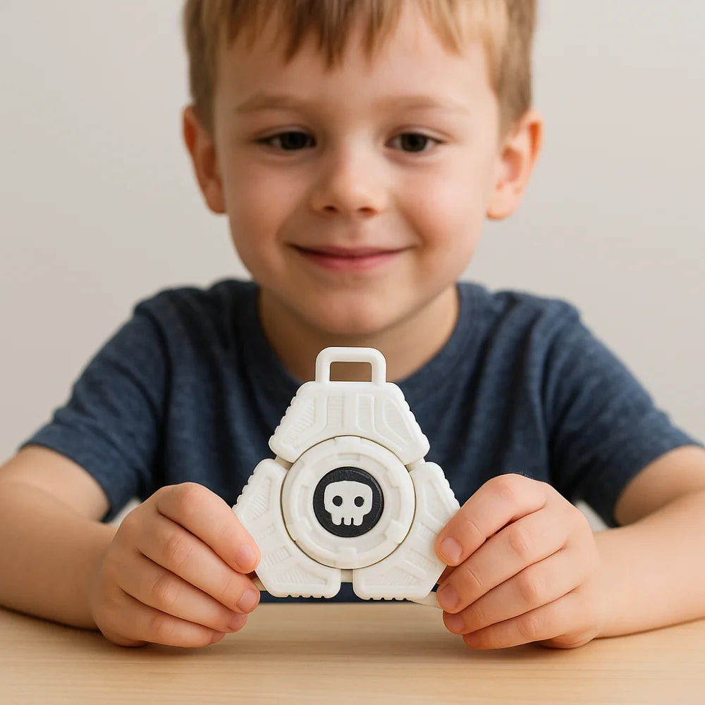 Plastics 3D Printed Fidget Spinner Slider Combo Spinning Fingertip Gyro Toys Fingertip Rotation 3D Gyroscope Kids Boys Girls