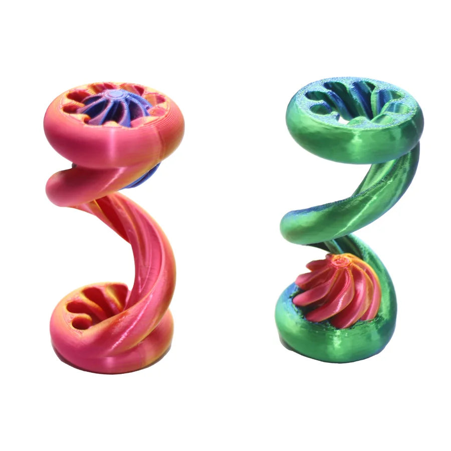 1pc 3D Printed Fun Spiral Toy, Leisure And Relaxation Toy ,Desk Ornaments