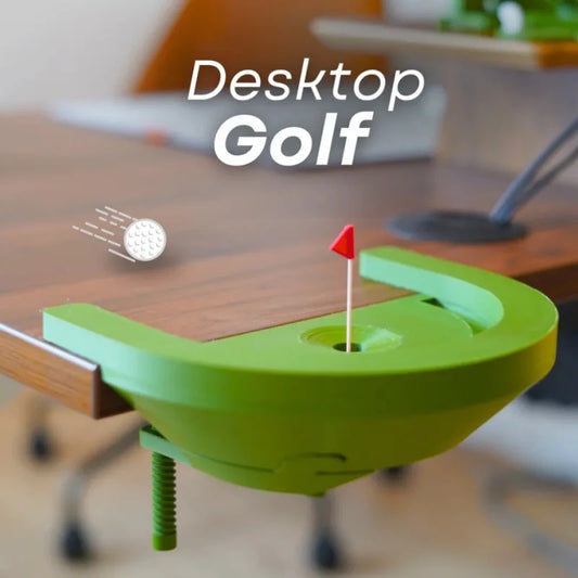 New 3D Printed Golf Toy Desktop Game Home Decor Crafts Golf Lovers Miniature Figurine Ornament Cross-Border Home Garden Item