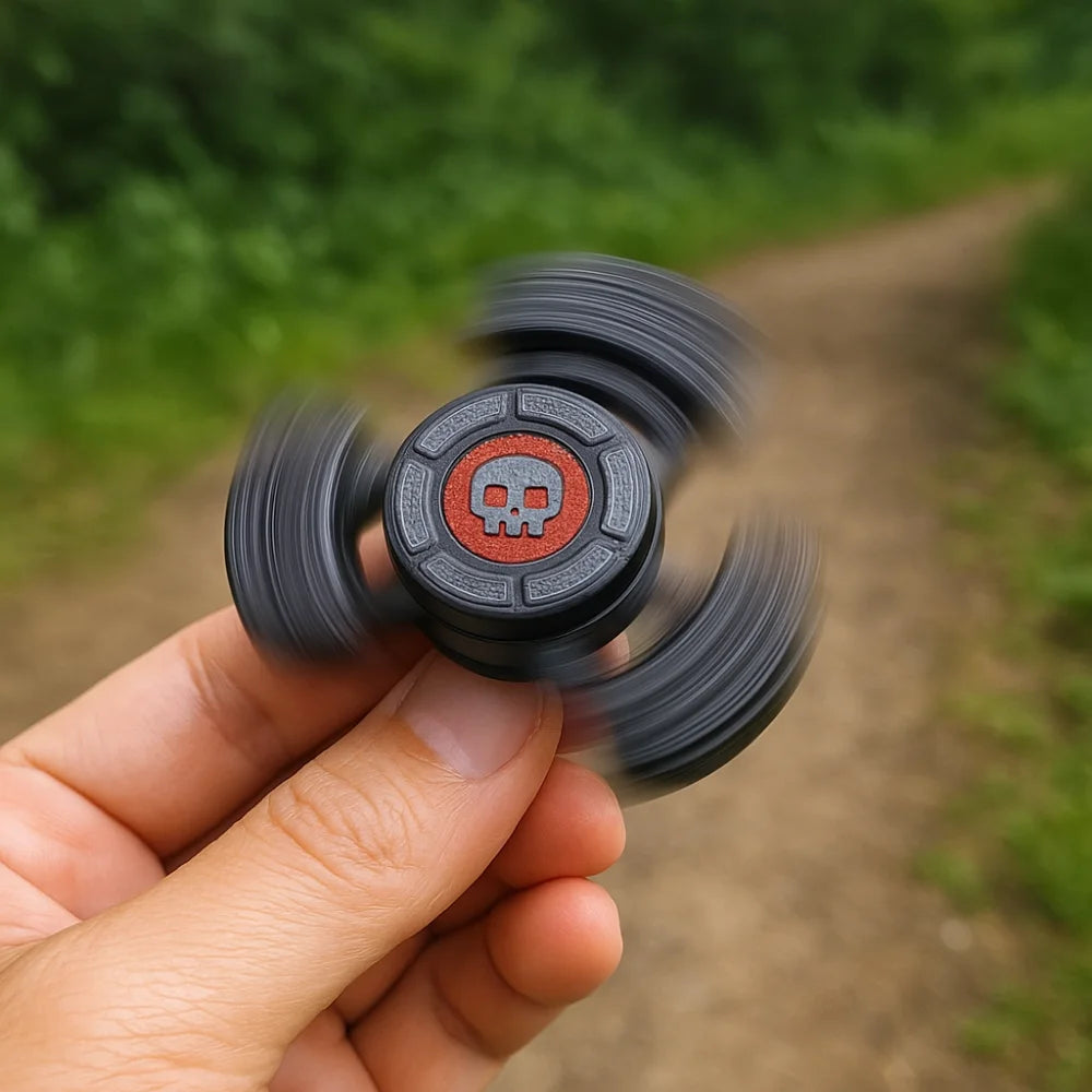 Plastics 3D Printed Fidget Spinner Slider Combo Spinning Fingertip Gyro Toys Fingertip Rotation 3D Gyroscope Kids Boys Girls