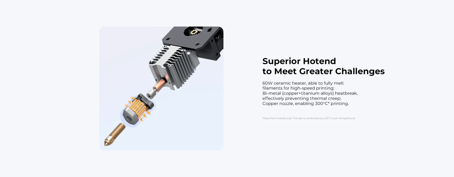 Creality Ender 3 V3 KE 3D Printer with 250mm/s High-Speed Printing CR Touch Auto Leveling Sprite Direct Extruder Auto-Load Fil
