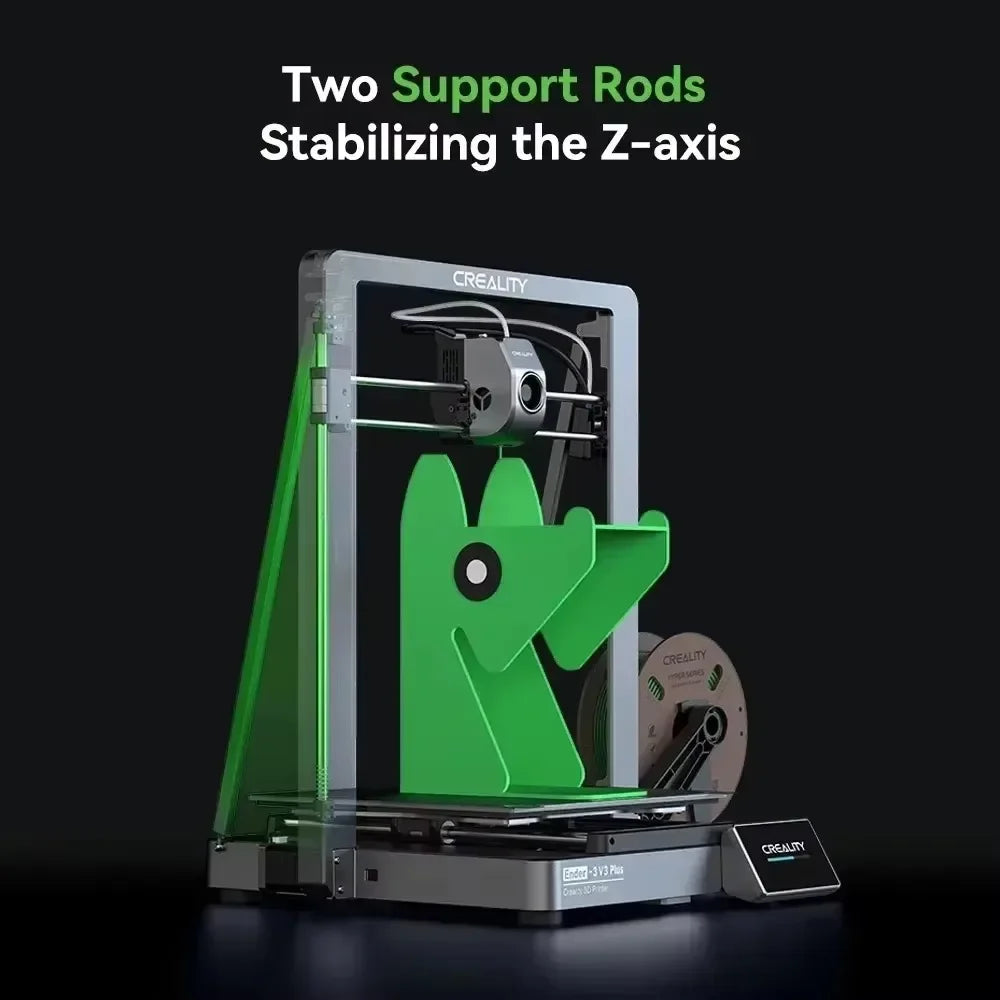 Creality Ender-3 V3 Plus 3D Printer 300x300x330mm Print Size 600mm/s Direct Extruder Stable Y-axis Dual Motors&Support Rods