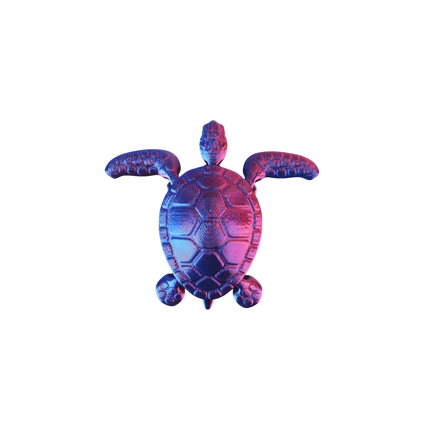 3D printed turtle, multi joint movable, figurine model decoration ornament children's toy, 3D printed restless toy party gift