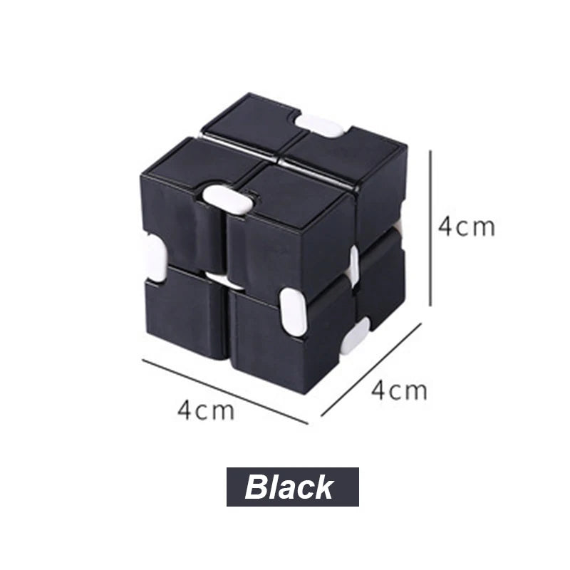 Infinity Cube Fidget Toy - Anti-Stress Relief Puzzle for Adults & Kids