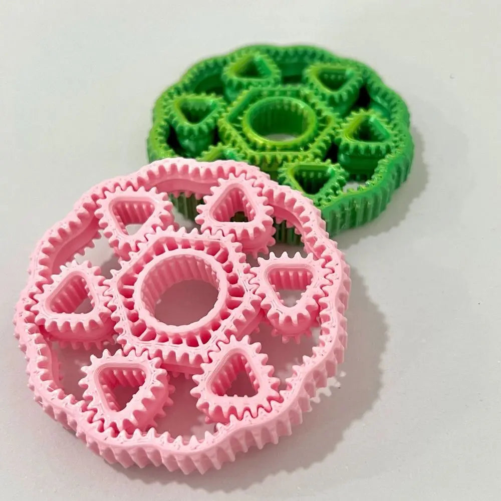 3D Printed Fidget Gear Spin Toy Sensory Gyroscope Hand Spinner Rotate Plastic Gear Fingertip Toy Children's Gifts